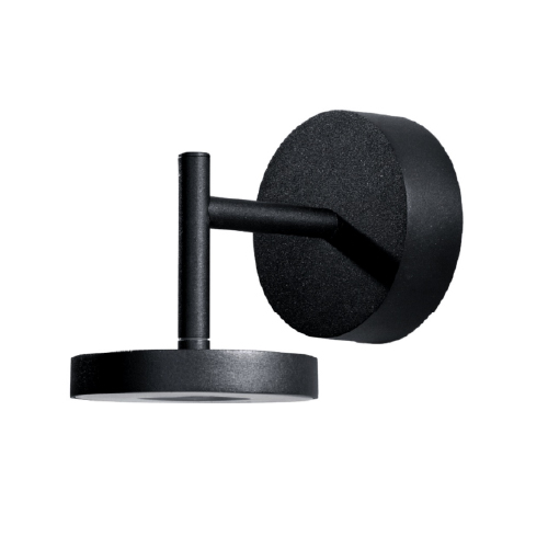 APLIQUE LED 12W 2700K NEGRO IP65 200V